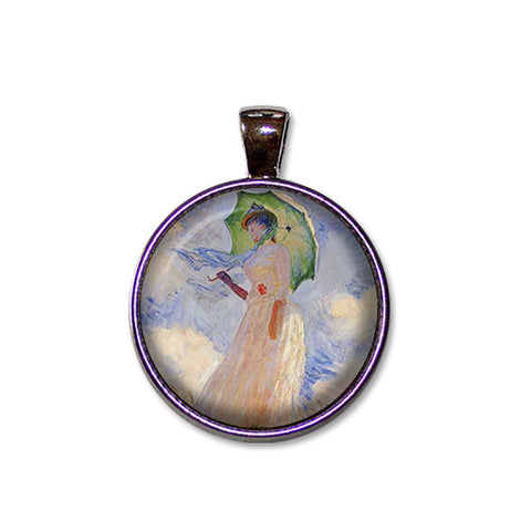 Monet's Woman with Parasol