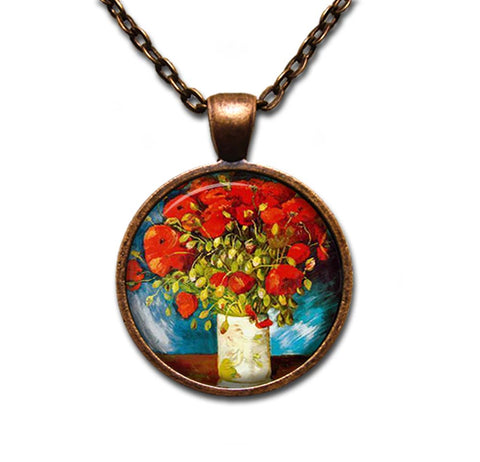 Van Gogh's Vase with Poppies