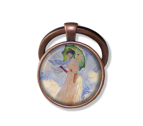 Monet's Woman with Parasol