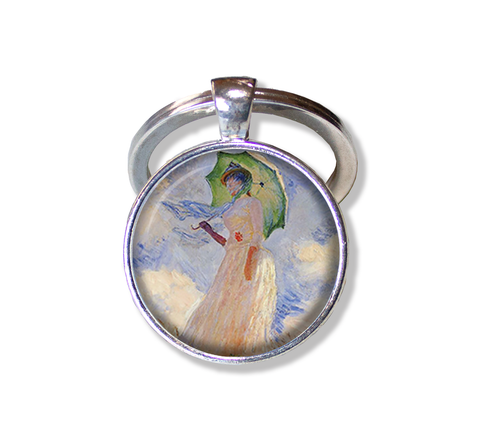 Monet's Woman with Parasol