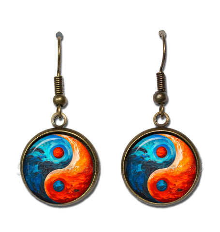 Yin Yang Water and Fire Symbol
