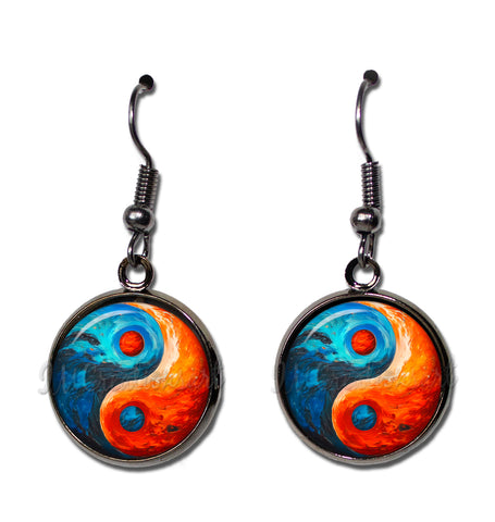 Yin Yang Water and Fire Symbol