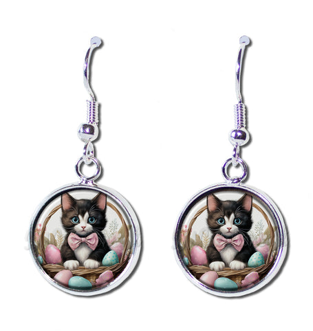 Tuxedo Cat Easter Eggs