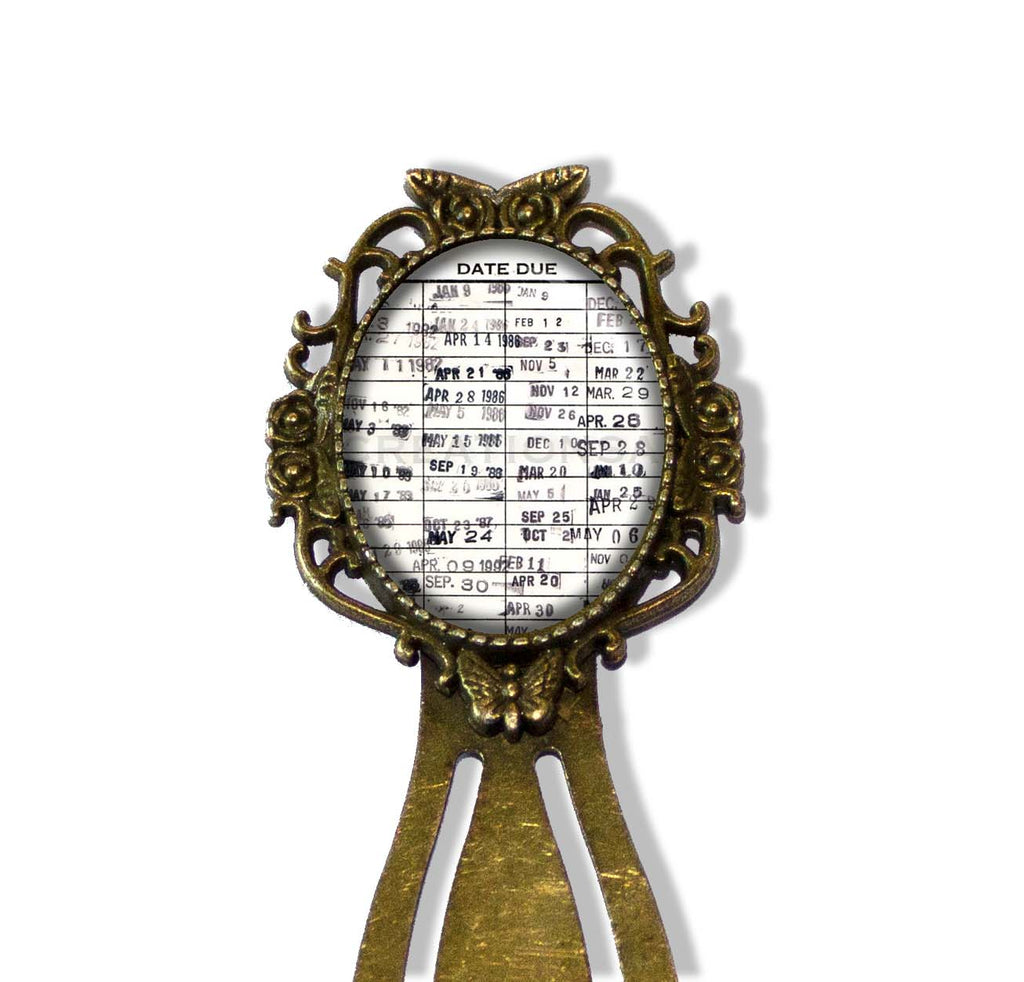 Vintage Due Date Card