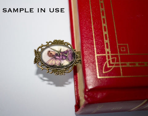 Vintage Art Thistle Fairy