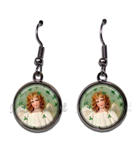 Shamrock Angel [earrings]