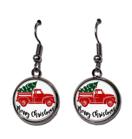 Red Truck Christmas Tree Farmhouse