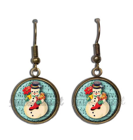 Retro Snowman Music Sheet