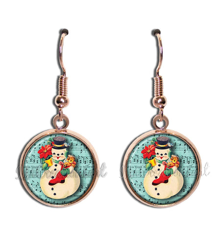 Retro Snowman Music Sheet