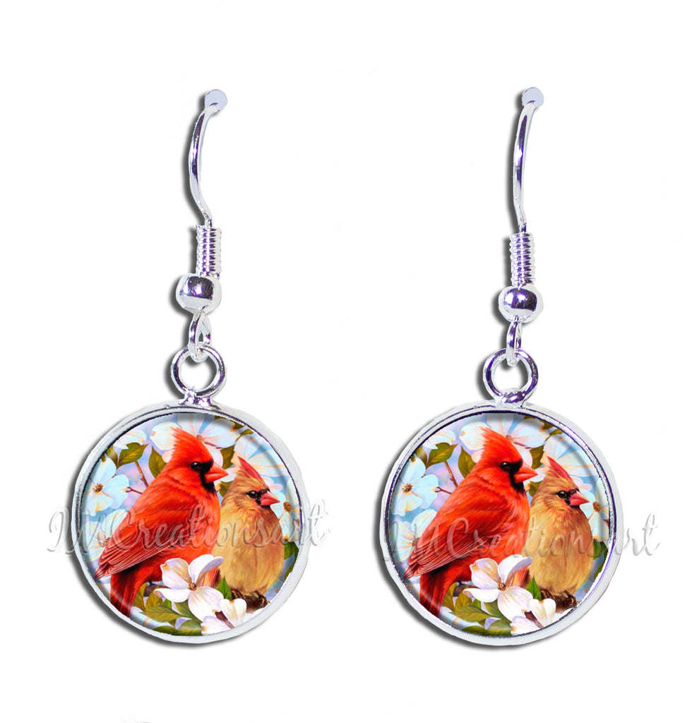 Cardinals Magnolias Bird lovers