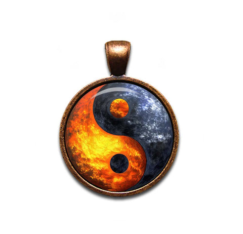 Yin Yang Sun and Moon