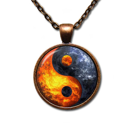Yin Yang Sun and Moon