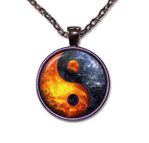 Yin Yang Sun and Moon