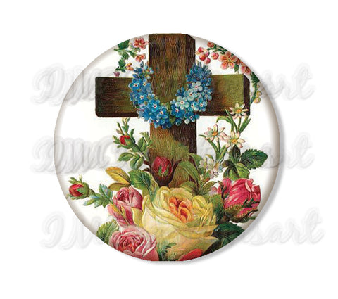 Easter Cross He Has Risen