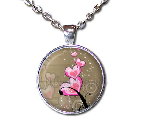 Valentine's Day Trailing Hearts