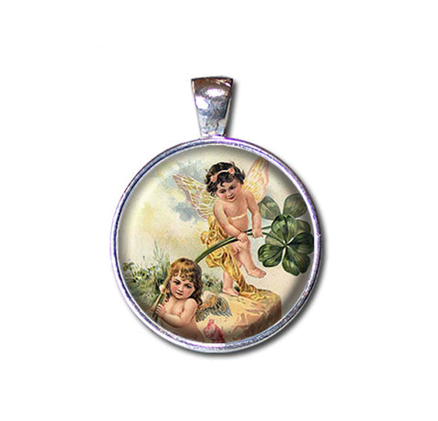 St. Patrick's Day Cherubs