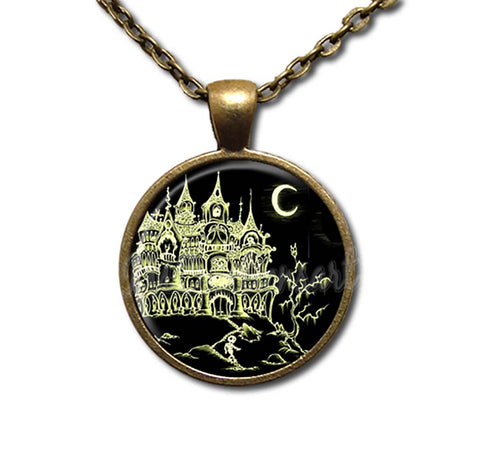 Halloween Haunted House Golden