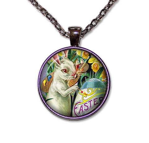 Bunny Painting Easter Egg