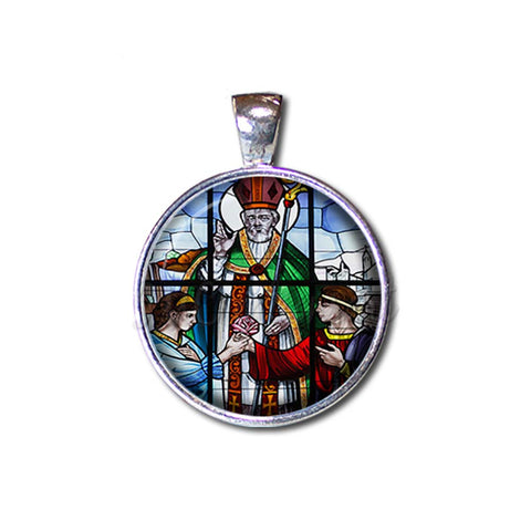 Saint Valentine's Faux Stained Glass