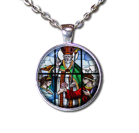 Saint Valentine's Faux Stained Glass