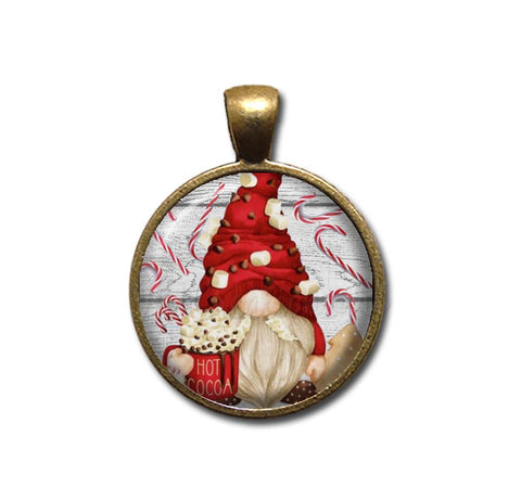 Christmas Gnome with Hot Cocoa