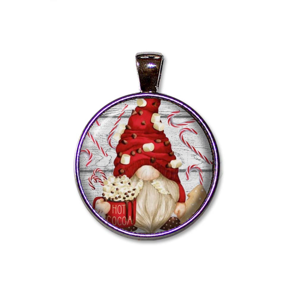 Christmas Gnome with Hot Cocoa