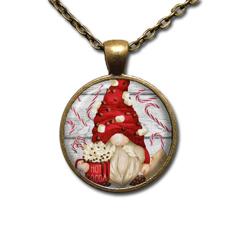 Christmas Gnome with Hot Cocoa