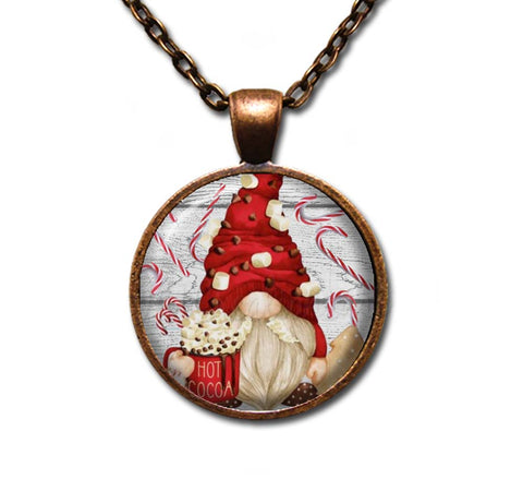 Christmas Gnome with Hot Cocoa