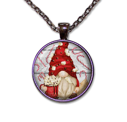 Christmas Gnome with Hot Cocoa