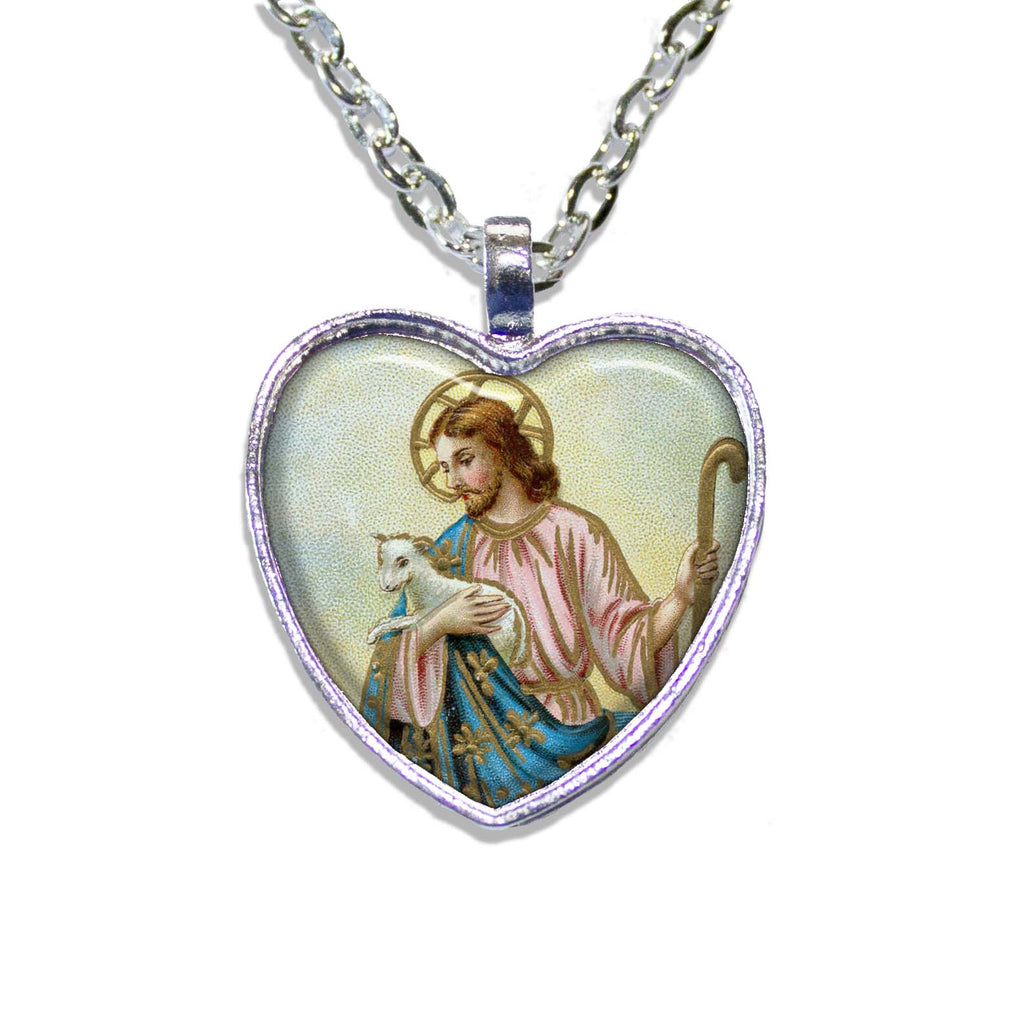 Jesus the Shepherd with Lamb