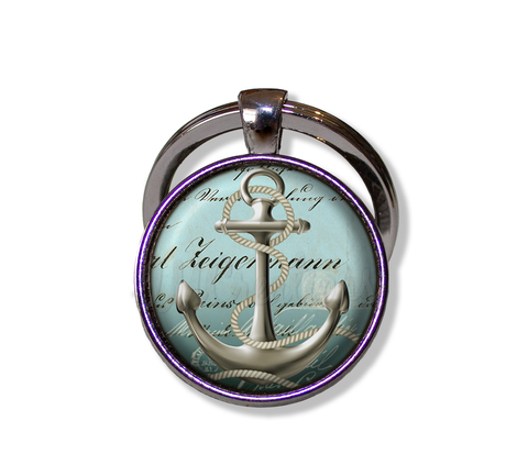 Anchor of Strength Nautical Blue
