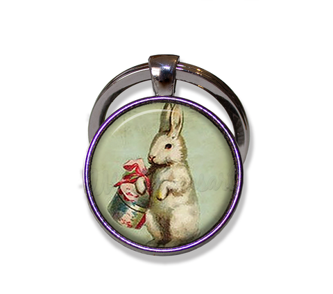 Vintage Easter Bunny with Basket