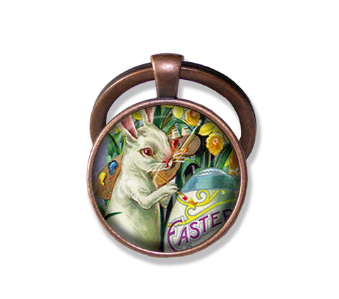 Bunny Painting Easter Egg