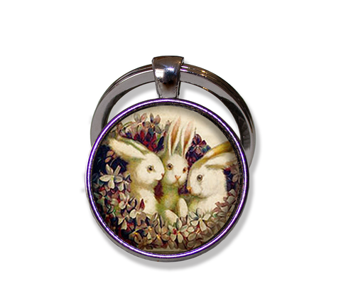 Vintage Trio Bunnies