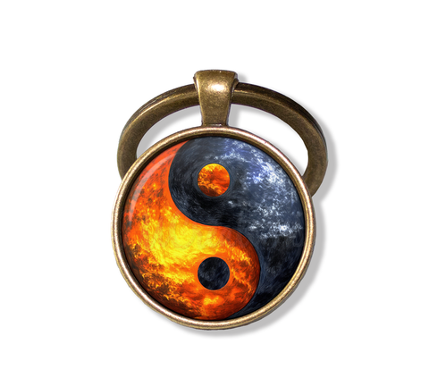 Yin Yang Sun and Moon