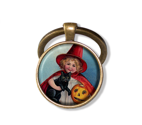 Halloween Vintage Sweet Little Witch