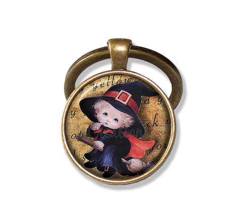 Precious Little Witch on Broom