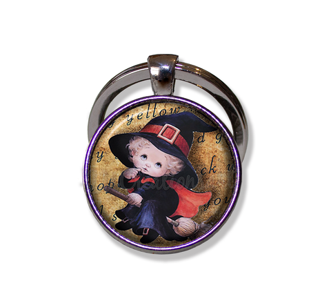 Precious Little Witch on Broom