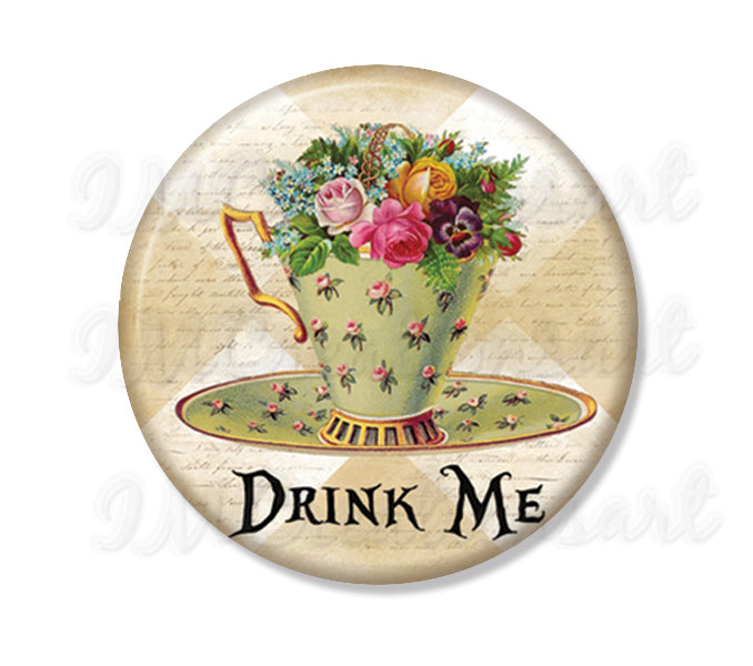 Tea Lovers Alice Drink Me