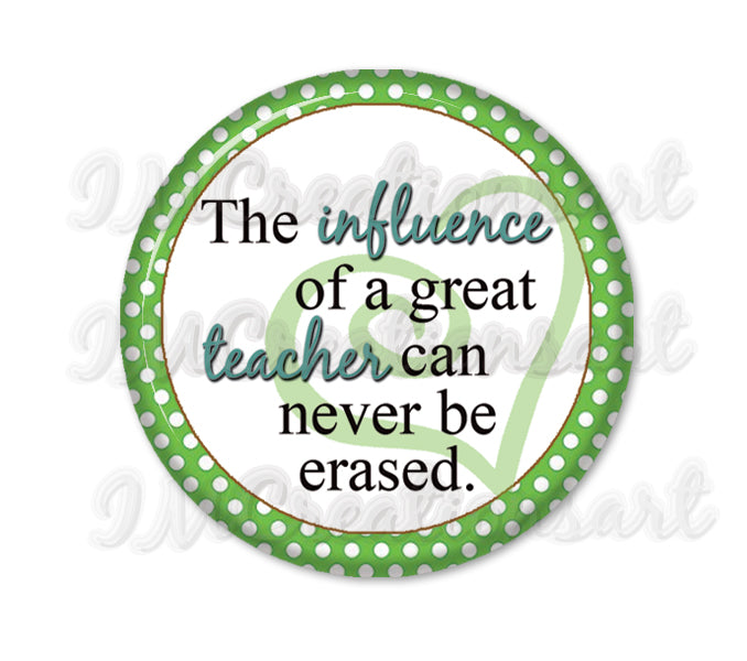 The influence of a great teacher