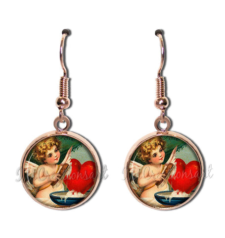 Valentine Cherub Heart