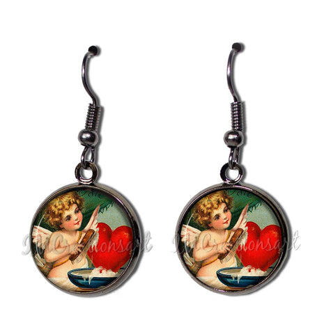 Valentine Cherub Heart