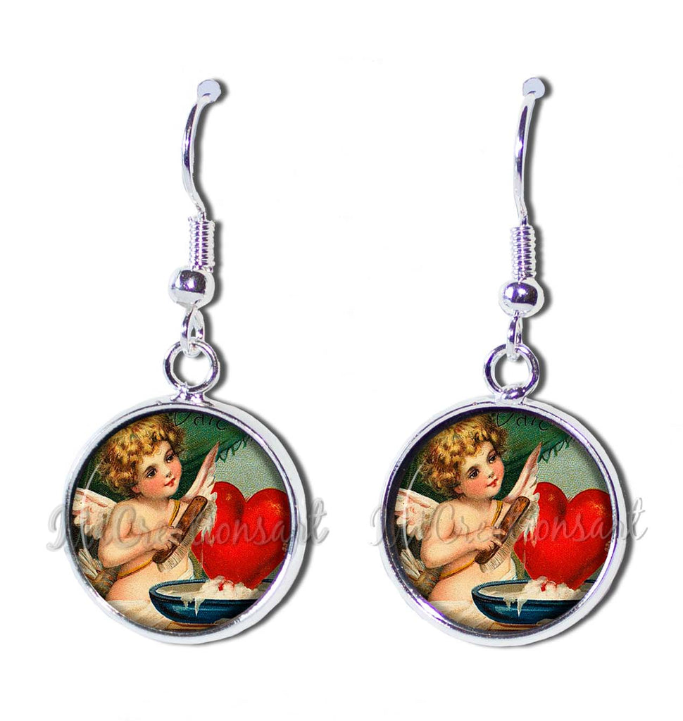 Valentine Cherub Heart