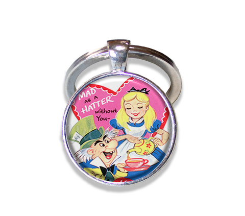 Alice In Wonderland and Mad Hatter Valentine